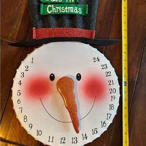 Snowman Christmas Countdown Calendar